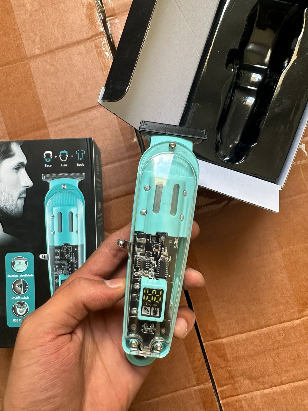 Mini Tondeuse À Cheveux sans Fil 