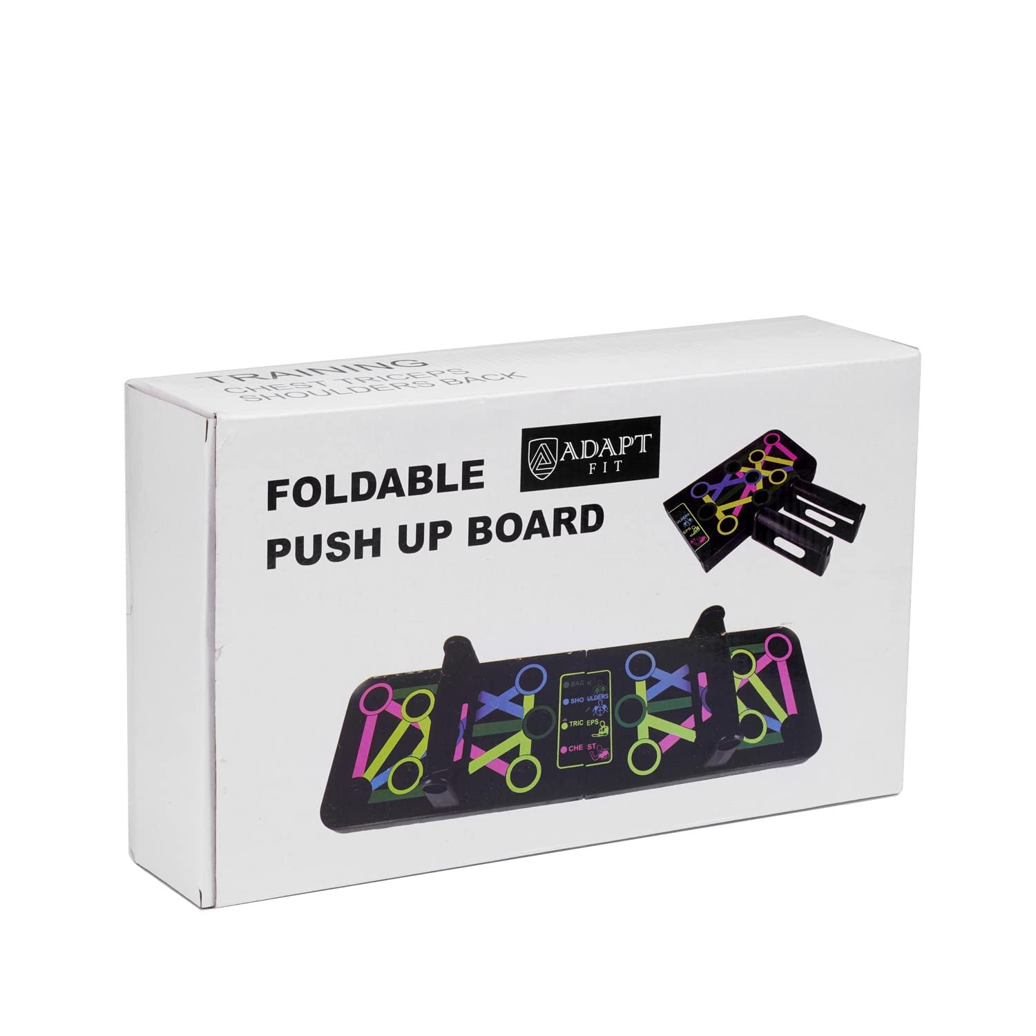 Planche de pompes pliable ADAPTFIT 10 en 1 avec poignées solides