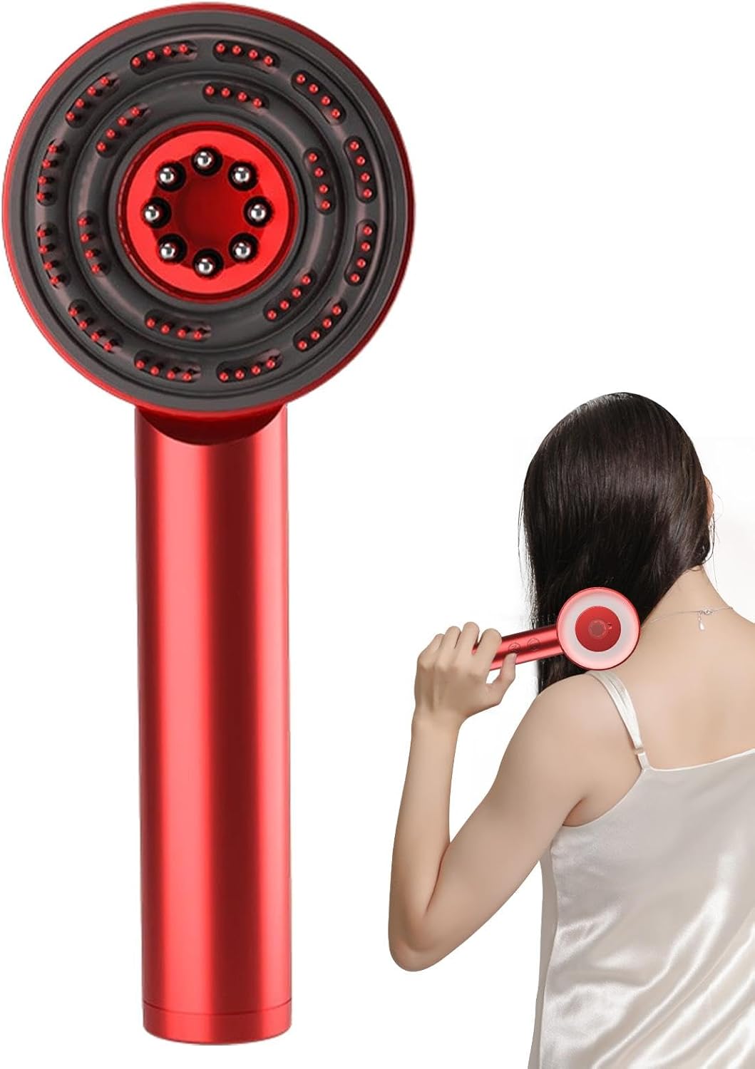 Masseur de cuir chevelu lumineux