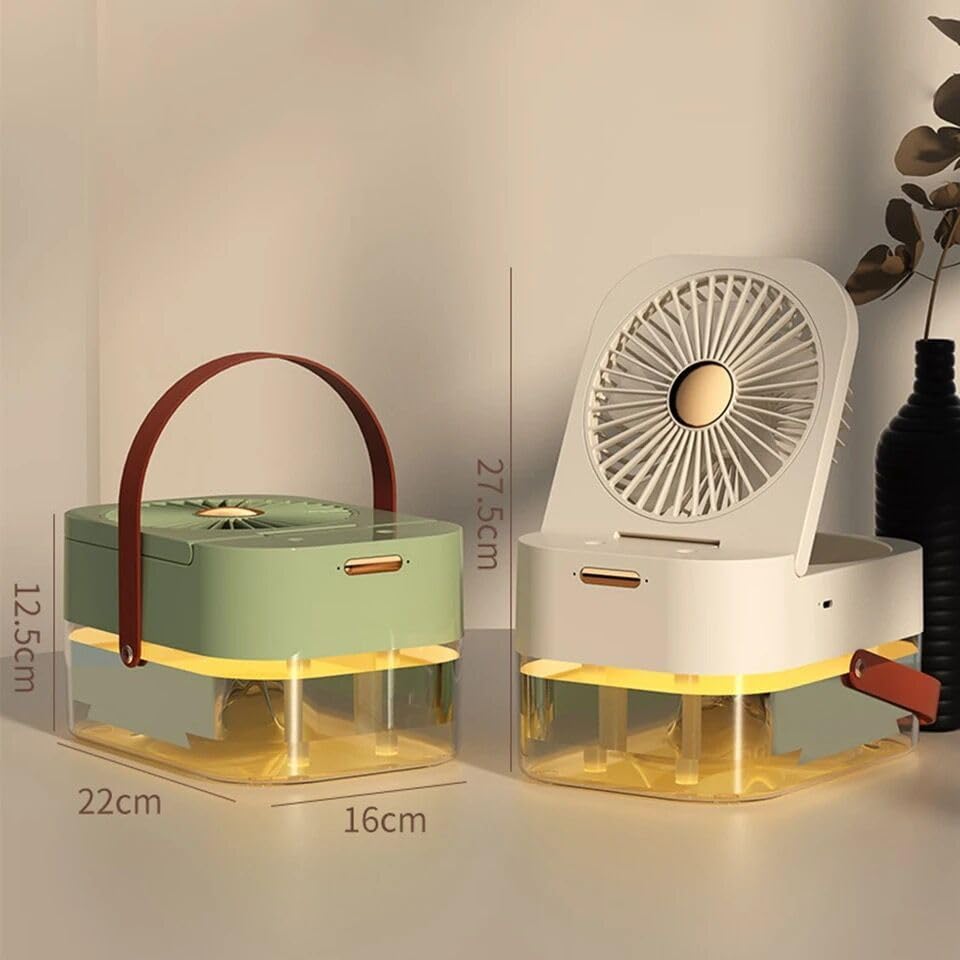  Humidificateur électrique avec ventilateur 3 en 1